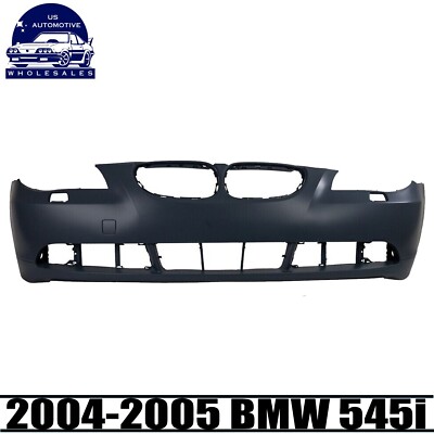 New Front Bumper Cover Primed For 2004-2005 BMW 545i BM1000154 51117111739