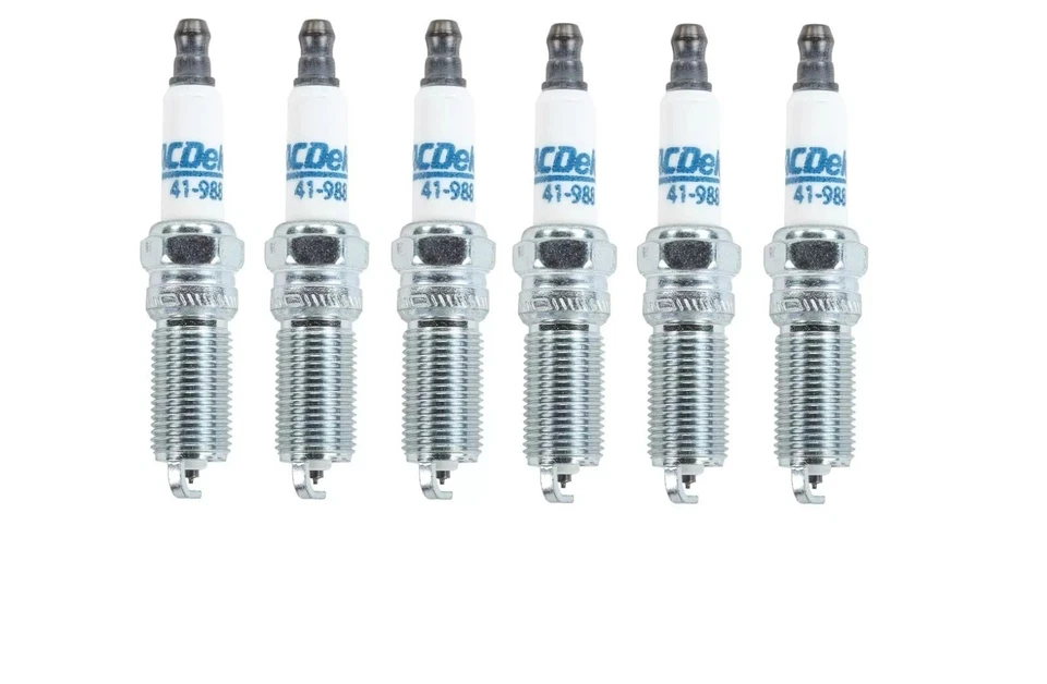Juego de 6 bujías de iridio originales GM ACDelco 41-988 Foto 2 de 2