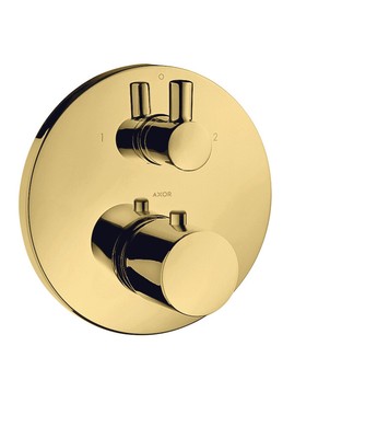 Hansgrohe thermostatic mixer UP Axor Uno F-Set 38720990 Polished Gold Optic
