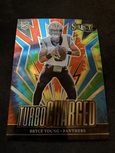 2023 Select Turbo Charged Tie Dye Bryce Young Rookie Rc Panthers H97 - Bild 1 von 2