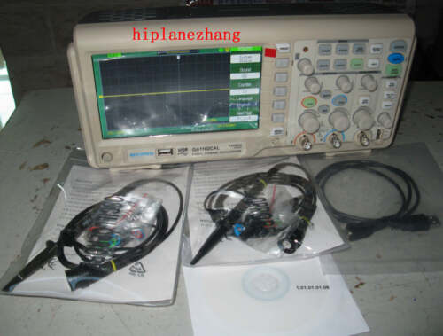 Digital 100MHz Oscilloscope 2Channels 1GSa/s USB 110-240V 7'' TFT LCD GA1102CAL - Picture 1 of 1