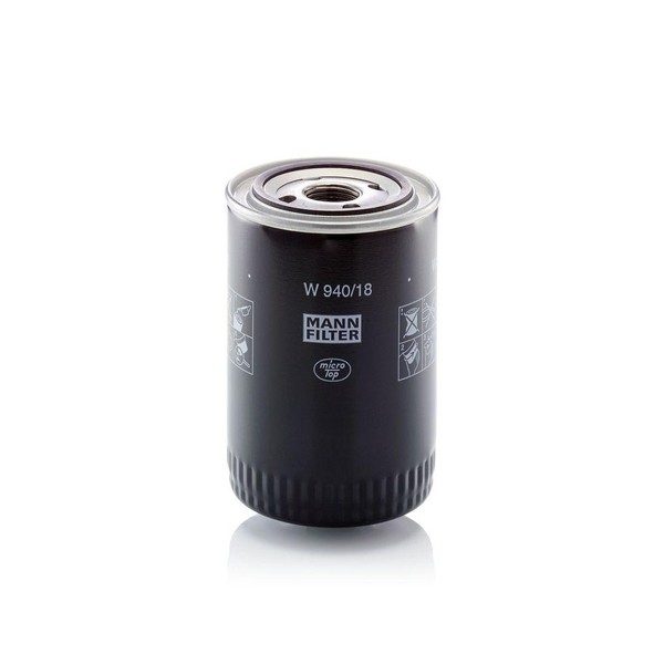 Mann-Filter W 940/18 Filter, Arbeitshydraulik FüR Volvo Case IH O&K Liebherr-image