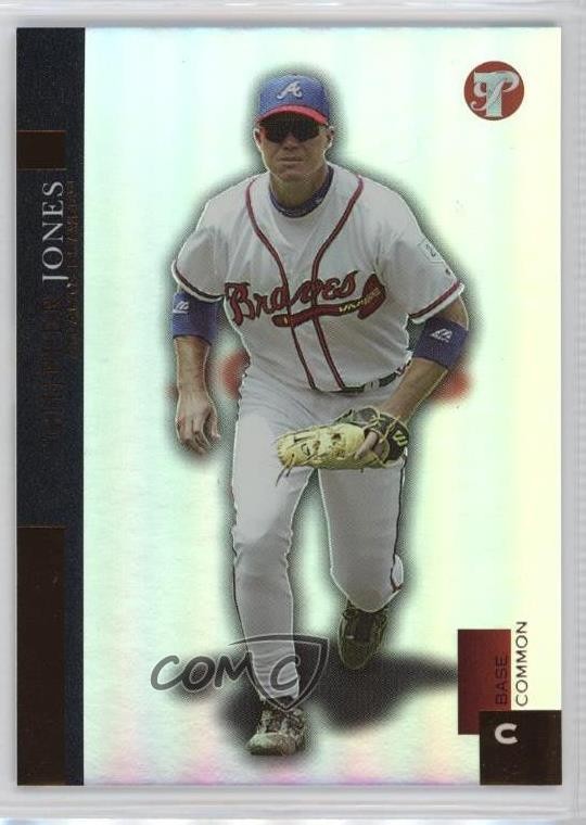 2005 Topps Pristine Base Common Uncirculated /375 Chipper Jones #54 HOF ex0