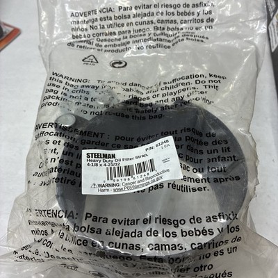 Steelman 4-1/8 in. - 4-21/32 in. Oil Filter Strap Wrench 1/2 in Drive 61248