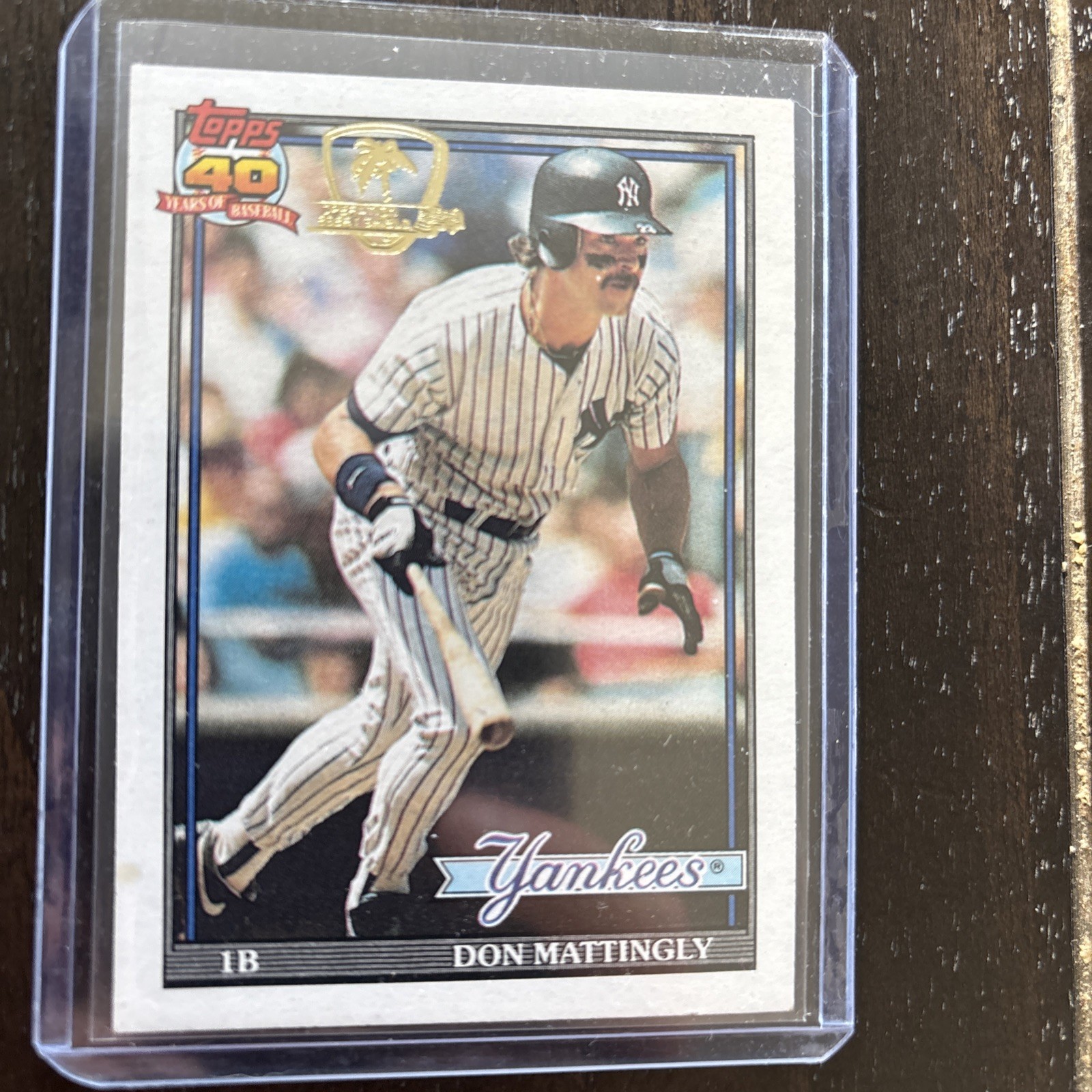 1991 Topps - Don Mattingly #100 Operation Desert Shield