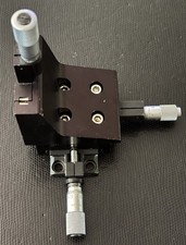 Newport 460A 1/2” XYZ Translation Stage with (3) Micrometers; 1/4”-20 Taps