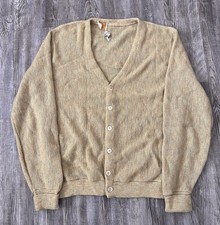 Vintage 60s Brent Montgomery Ward Cardigan Knit Button Sweater L/XL