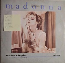 Madonna Like A Virgin Vinyl Record VG/VG W9210T 1984
