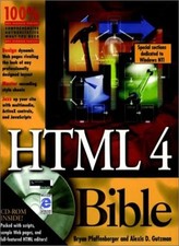 HTML 4 Bible By Bryan Pfaffenberger, Alexis D. Gutzman