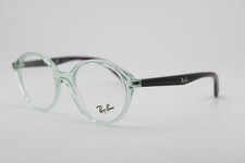 NEW RAY-BAN JUNIOR RB 1606 3861 CLEAR BLUE PURPLE AUTHENTIC EYEGLASSES 46-17