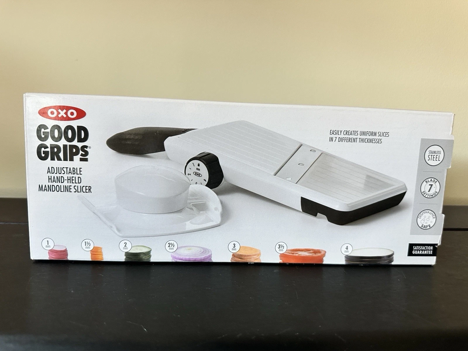 OXO Good Grips Hand Held Mandoline Slicer Prepware Food Utensils Kitchen Safe
Opens in a new window