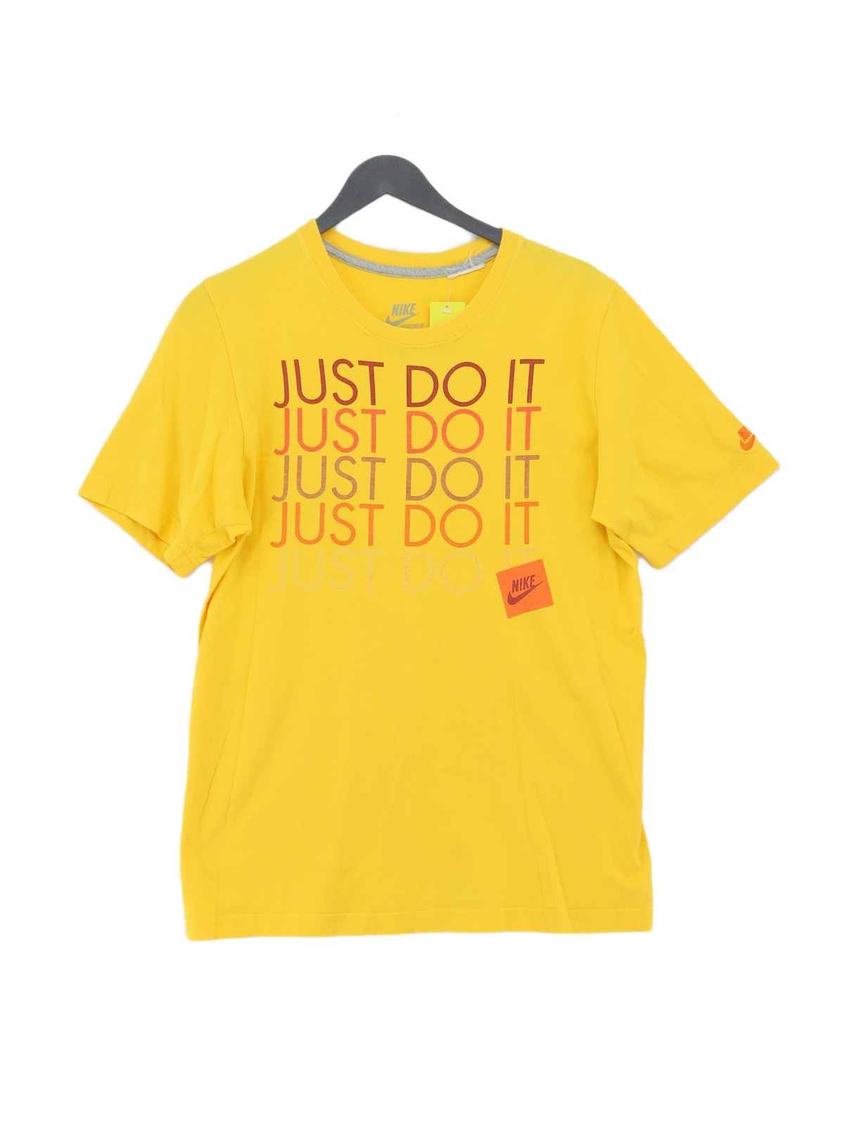 ALTRA Nike T Shirt Uomo L Giallo 100% Altro Basic