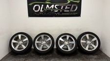 10-15 Camaro Ss Factory 20x8 20x9 Staggered Wheels Polished Oem Gm 5 Spoke 20