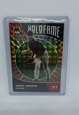 2022 Panini Mosaic - Holofame Randy Johnson #HF-3 Green Mosaic Prizm