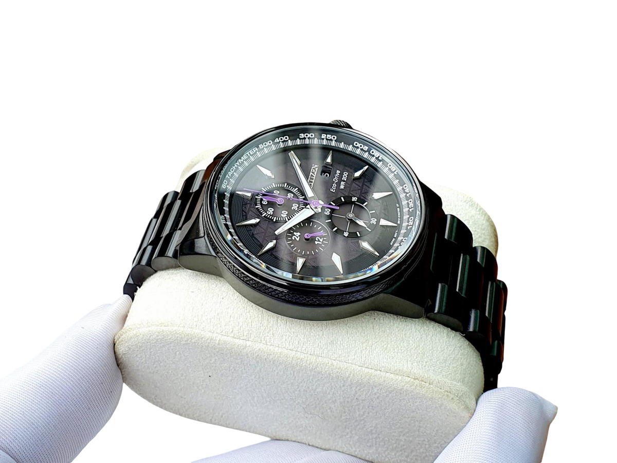 wccf    ロケテ⭐︎P12      ウォメ Citizen Marvel Black Panther Black Dial Men's Watch CA0297-52W | eBay
