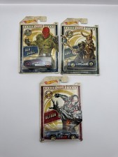 Marvel Avengers 2019 Mattel Hot Wheels Walmart Exclusive Lot of 3