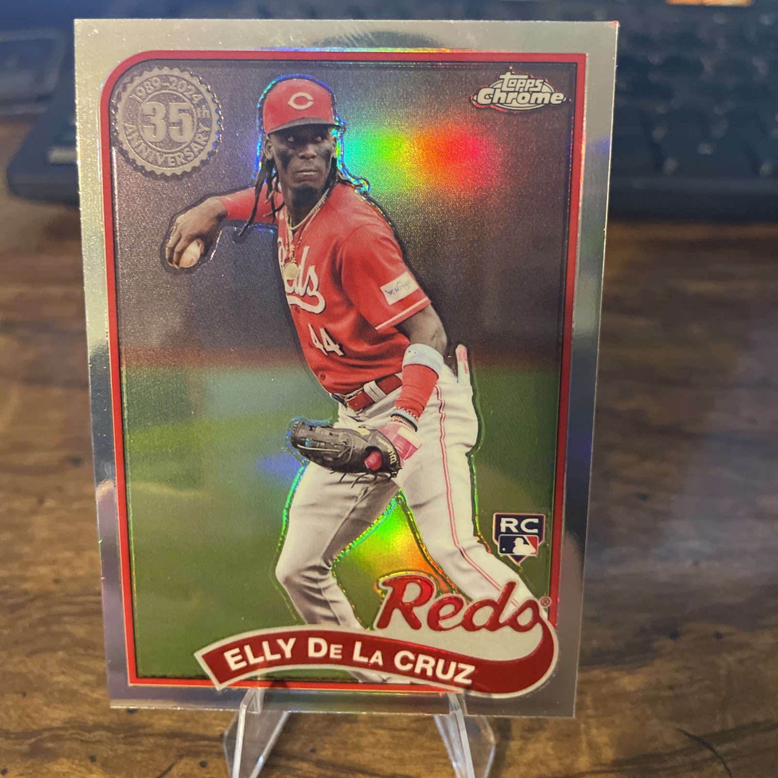 2024 Topps Chrome - 1989 Topps Baseball Elly De La Cruz #89CB-11 (RC)