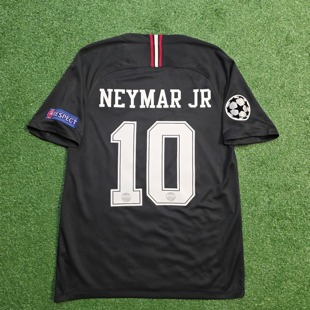 Jordan PSG Neymar Jr #10 2018/2019 Champions League Home Jersey