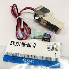 1PCS NEW for SMC Solenoid Valve SYJ314M-6G-Q DC12V SYJ314M6GQ Freight Free
