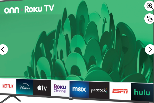 ONN 100012587 65'' Class 4K UHD HDR LED Roku Smart TV for sale
