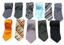 Men Ties 100 Silk Geoffrey Beene Kenneth Cole Gene Meyer George BCBG Lot of 11