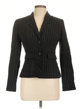 Body By Victoria Women Black Blazer 6