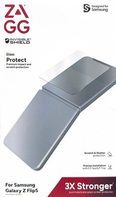 Lot of 100 Zagg Glass Antimicrobial Screen Protector - Samsung Galaxy Z Flip5