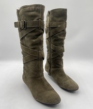 White Mountain Boots Women s 9M Bully Olive G...