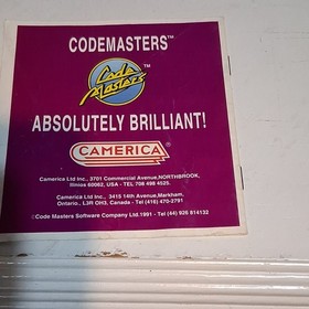 Camerica MIG 29 Soviet Fighter NES Box, Manual, One/Two Player, 1991