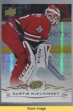 2018-19 Upper Deck Speckled Rainbow Foil Curtis McElhinney #284 READ 0zu