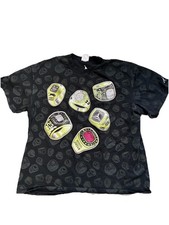 Nike Air Jordan Vintage Y2k All Over Print Rhine Stones Championship Rings SzXXL