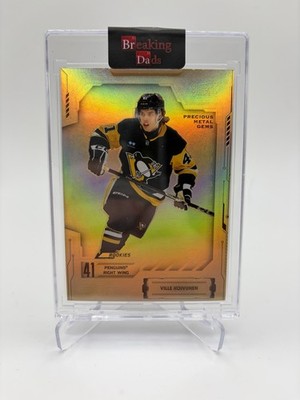 2025-26 UD Metal Universe Ville Koivunen GOLD PRECIOUS METAL GEMS RC 1/1 #125