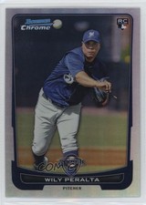2012 Bowman Chrome Refractor Wily Peralta #199 0o6v