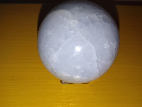 Calcit Kugel blau 283 g Calcit Kugel blau 283 g