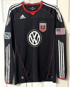 Adidas Soccer Football Jersey DC United Sz L Tradition Formotion VW Long Sleeve
