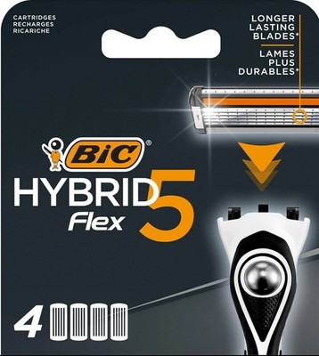 BIC Hybrid 5 Flex 4 Nachfüllklingen | Präzisionsrasur