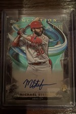 2023 Topps Inception - Base Rookie and Emerging Stars Auto Michael Stefanic /75