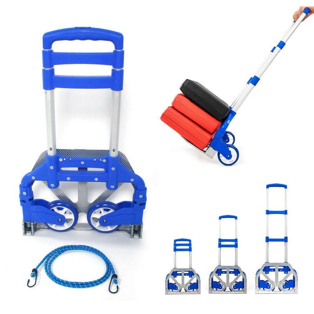 Cart Heavy Duty Folding Roller Carts With Wheels Carrier New