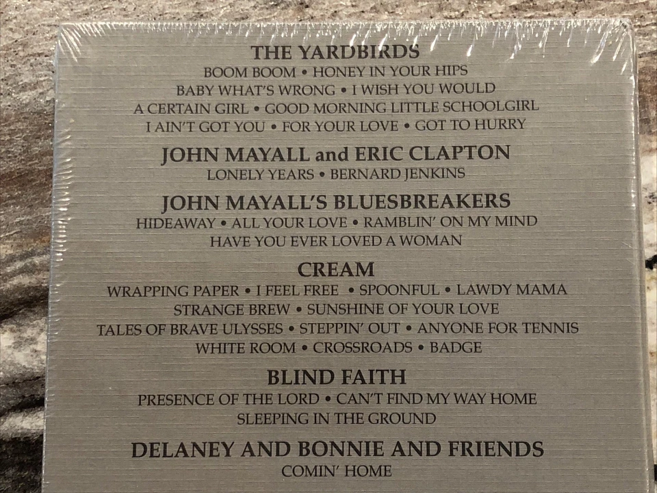 Eric Clapton Crossroads 1990 CD 4 Disc Box Set Cream Yardbirds John Mayall New - Image 3 of 4