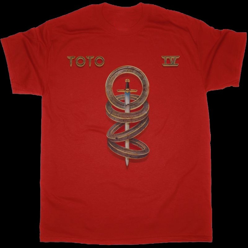 TOTO Rock IV Album Logo Band T-Shirt 16D519