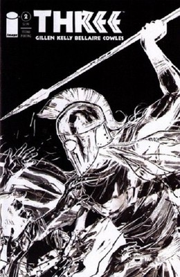 Three (Image) #2 (2nd) FN; Image | Ancient Sparta - Kieron Gillen - w/Bag+Board