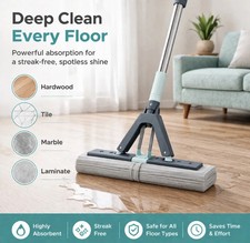 Sponge Mop Heavy Duty Super Absorbent Cleaning Floor Telescopic Handle
