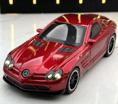 1:32 McLaren SLR 722S Diecast - Sound Light Pull-Back, Alloy Car Toy Gift