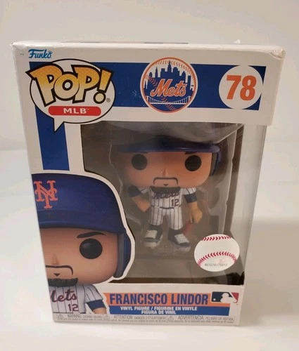 Funko Pop! MLB #78 New York Mets Francisco Lindor #12 Vinyl Figure