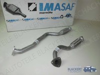 Imasaf Auspuff Hosenrohrset FüR Alfa Romeo Gtv 916C 3.0 V6 24V 2000-2005