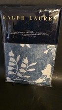 Ralph Lauren Bedding King Sham From The Indigo Cottage Collection.   Brand New !