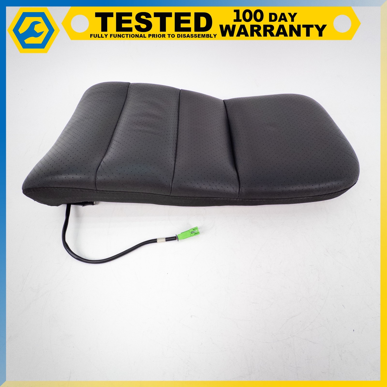 05-11 CHEVROLET CORVETTE C6 FRONT LEFT SIDE TOP UPPER SEAT CUSHION BLACK OEM