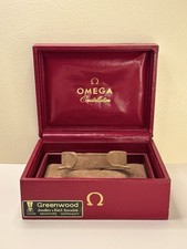 OMEGA Constellation Vintage Watch Box *+PAPERS* Red and Gold 1401
