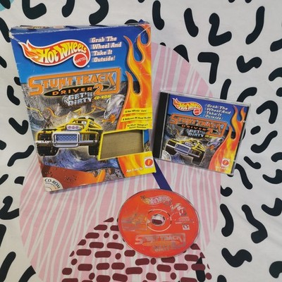 Hot Wheels Stunt Track Driver 2 GET'N DIRTY PC CD-ROM MATTEL INTERACTIVE 