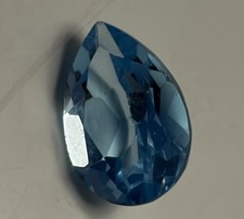 3.60 Carats Pear Cut Natural Real Genuine Aquamarine Loose Gemstone